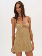 Glitter Slip Dress
