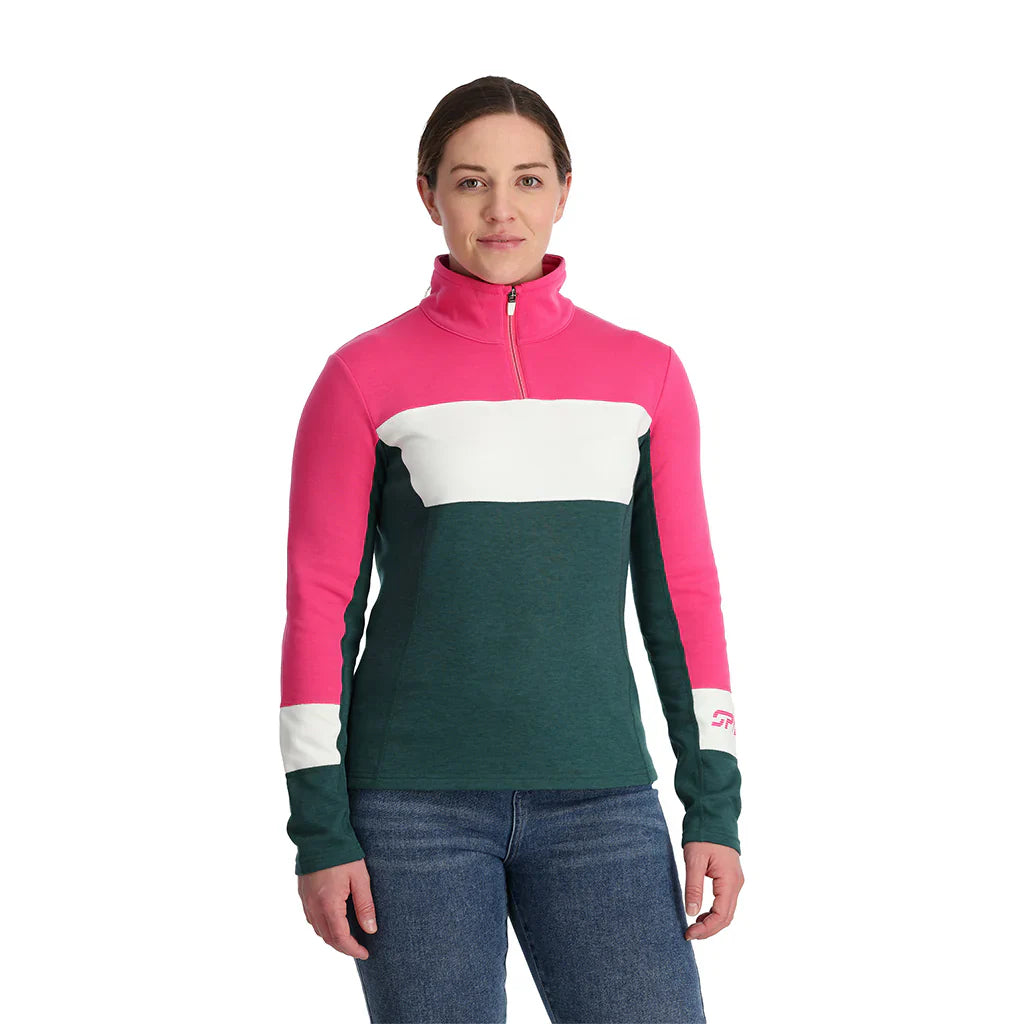 Womens Speed Half Zip - Cypress Green