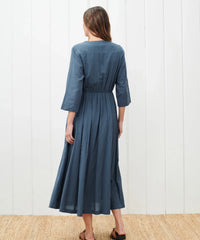 Seersucker Shirt Dress