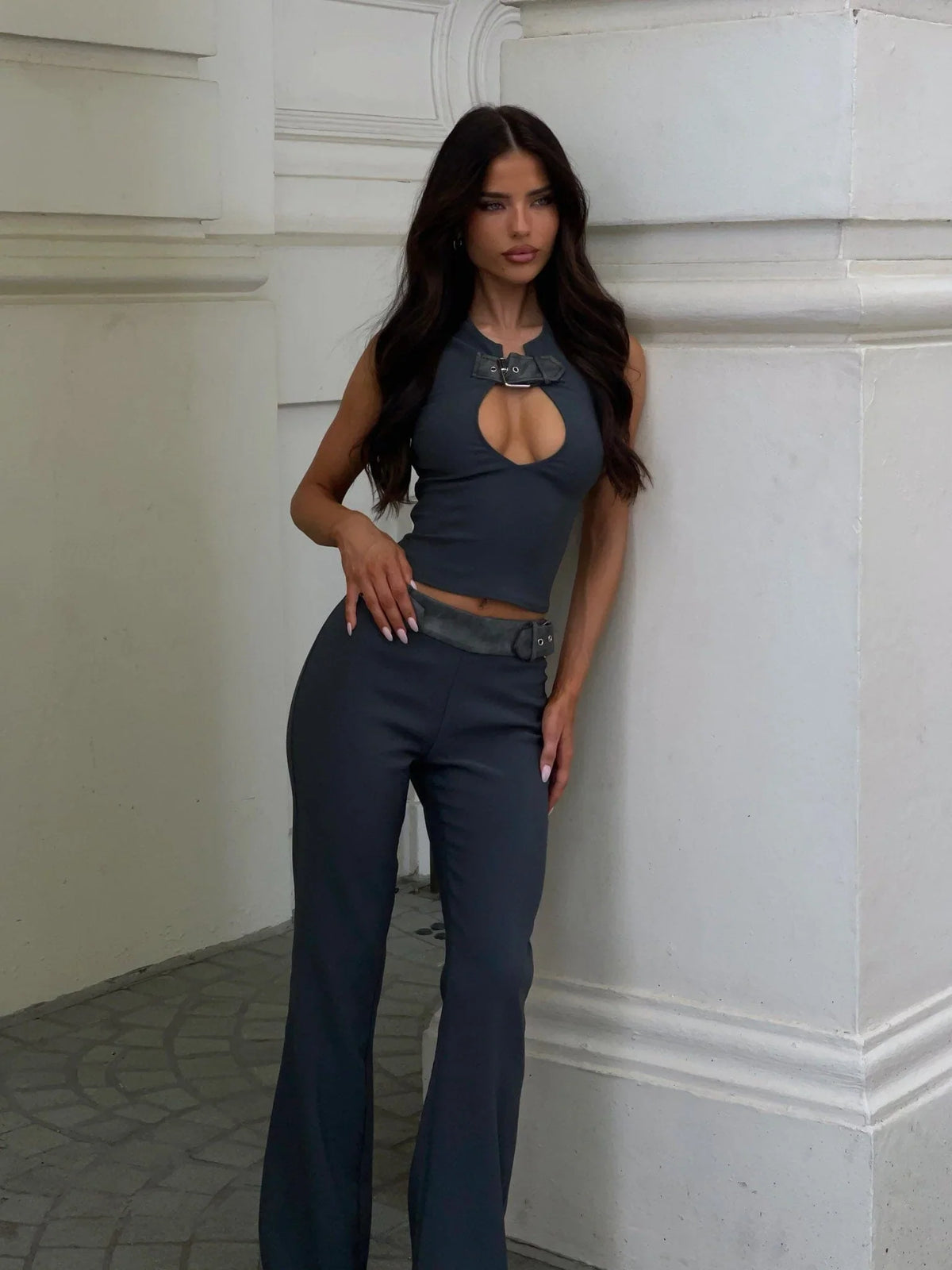 Murphy Top Charcoal