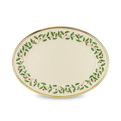 Holiday? 13" Oval Platter