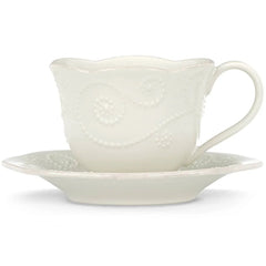 French Perle ? Cup and Saucer