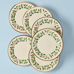 Holiday Dinner Plate Set, Buy 3 Get 6