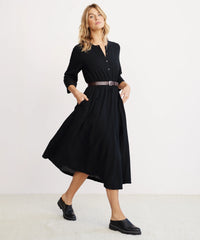 Seersucker Shirt Dress