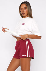 11th Street Out & About Lounge Shorts Raspberry Jelly