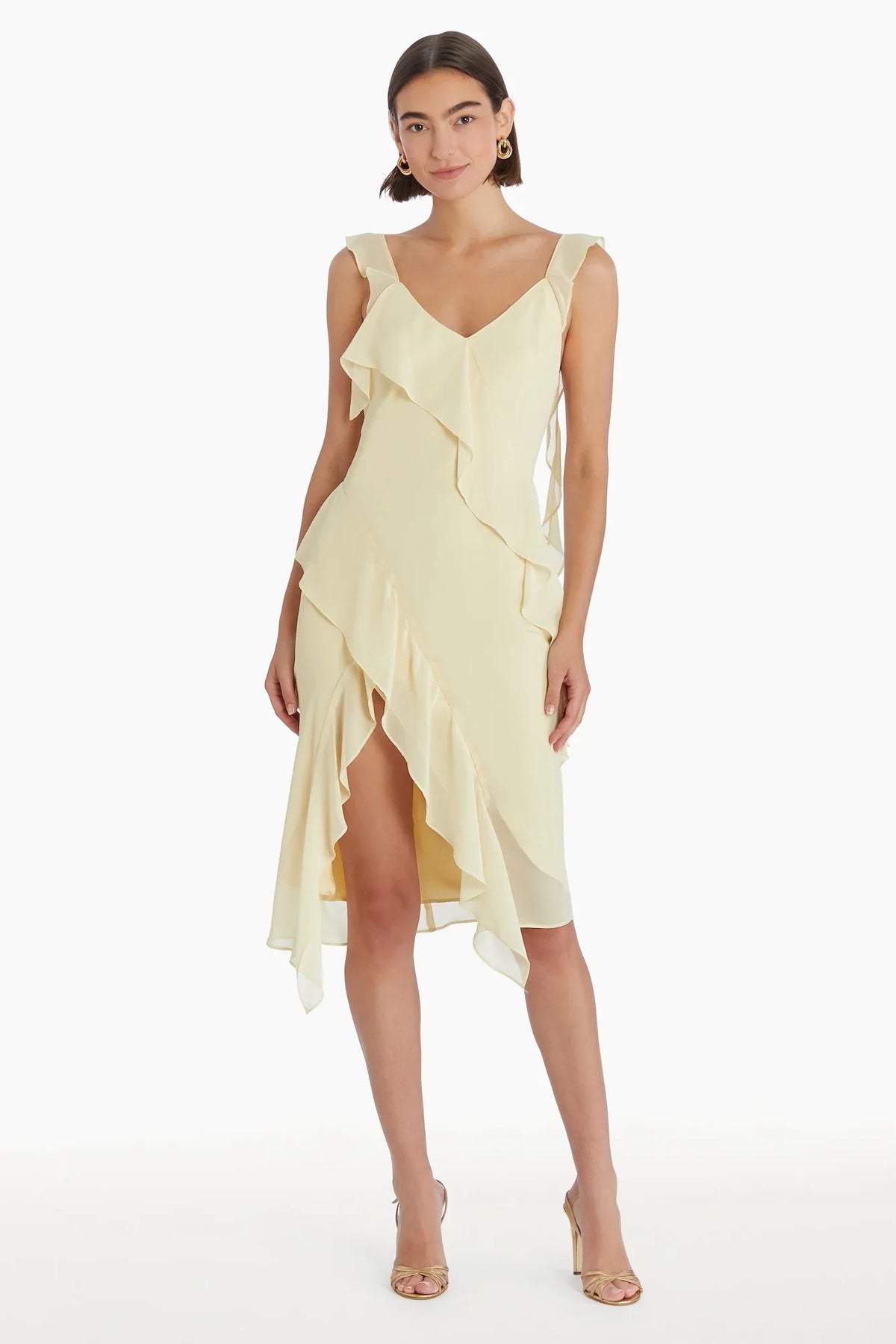 Run To The Top Maxi Dress Yellow
