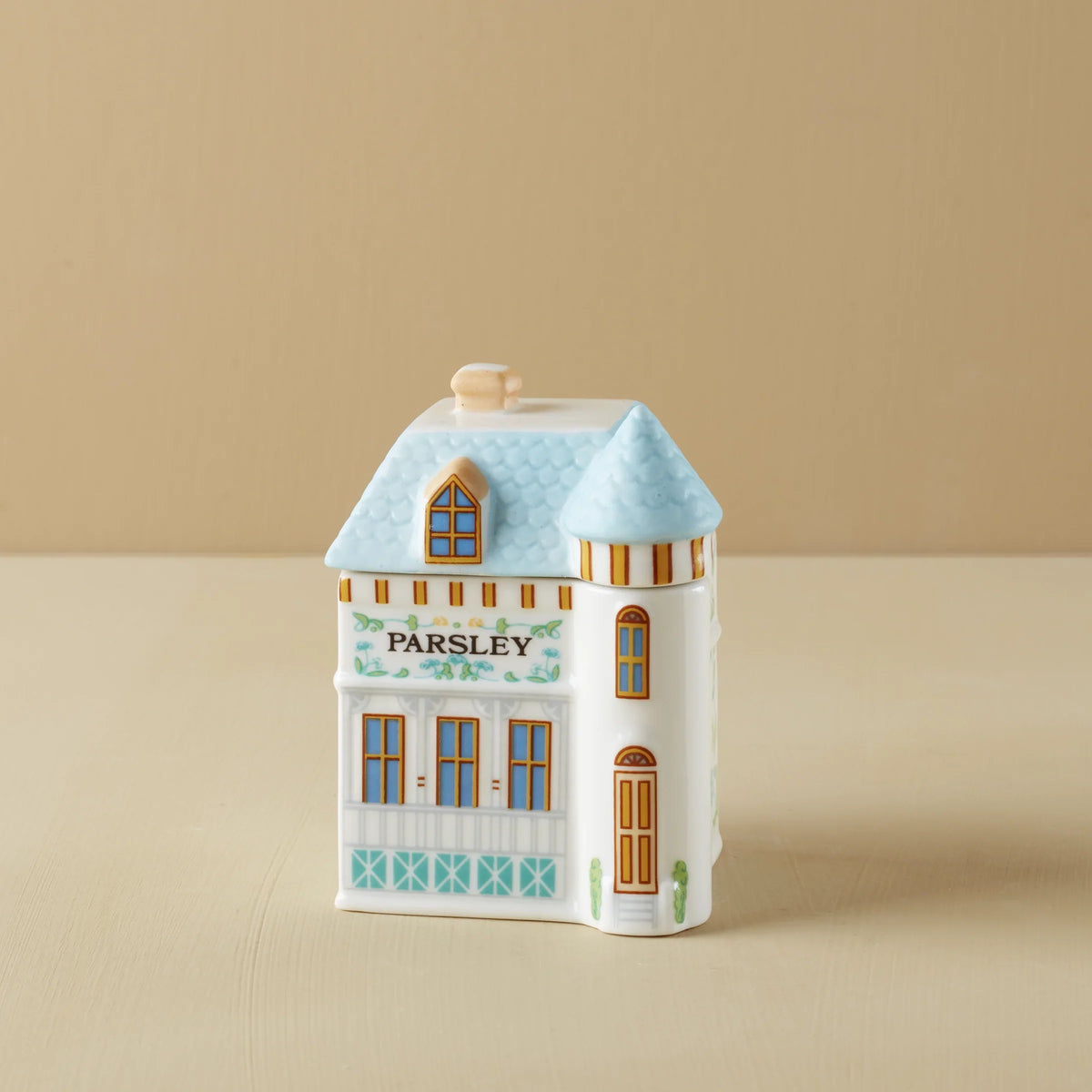 CS Lenox Spice Village Parsley Spice Jar