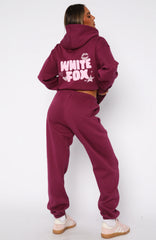 11th Street Sweet Kisses Sweatpants Very Berry