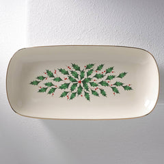 Hosting The Holidays Bread Tray