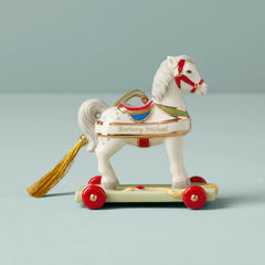 Personalized My Vintage Toy Horse Ornament