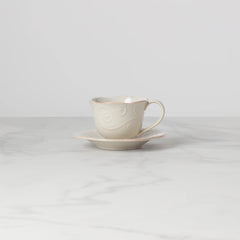 French Perle ? Cup and Saucer