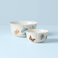 Butterfly Meadow 2-Piece Nesting Bowl Set