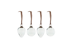 Anara Etched Bauble - (Set of 4)