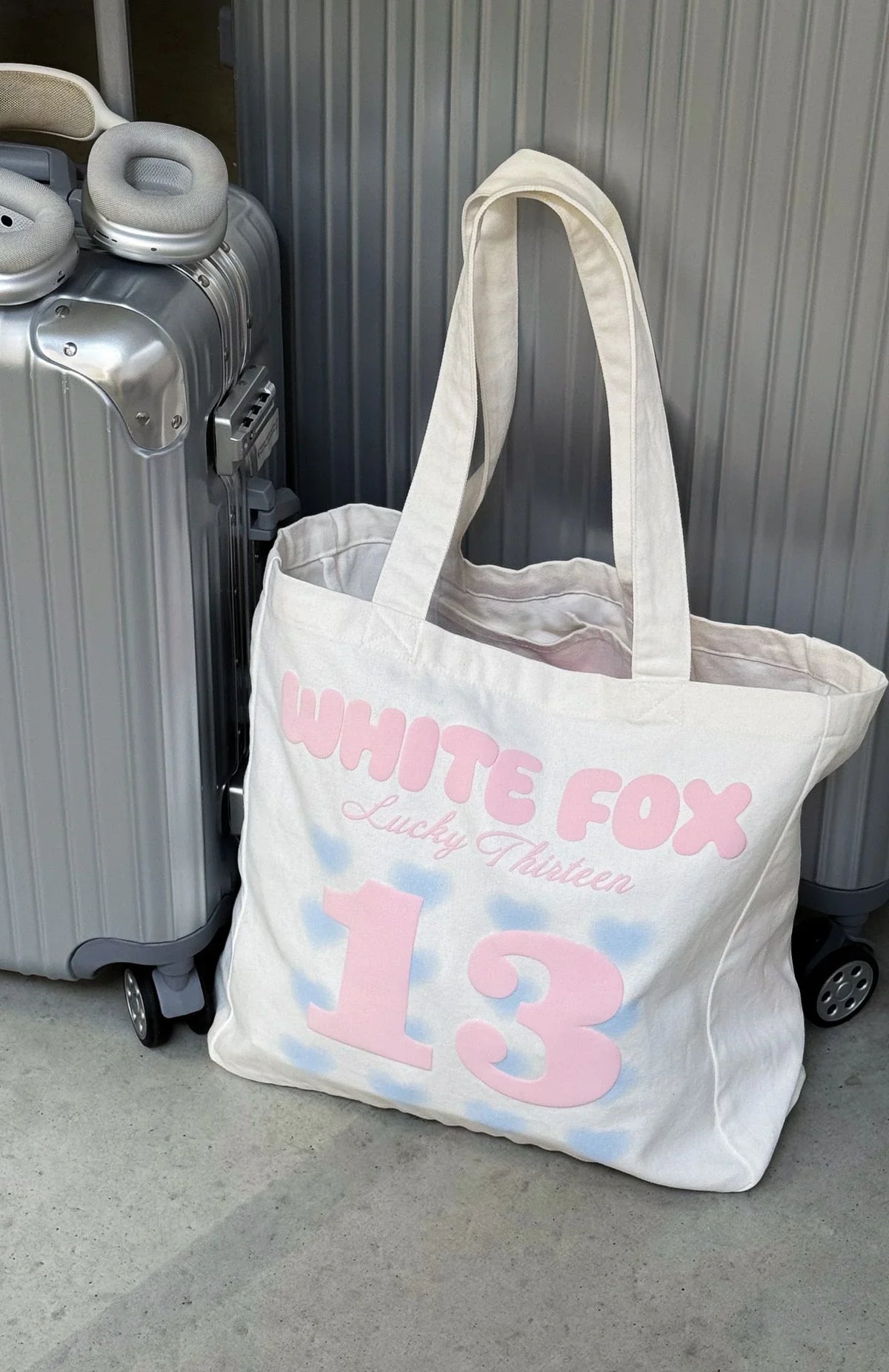 Lucky Thirteen Charise Tote Bag Off White