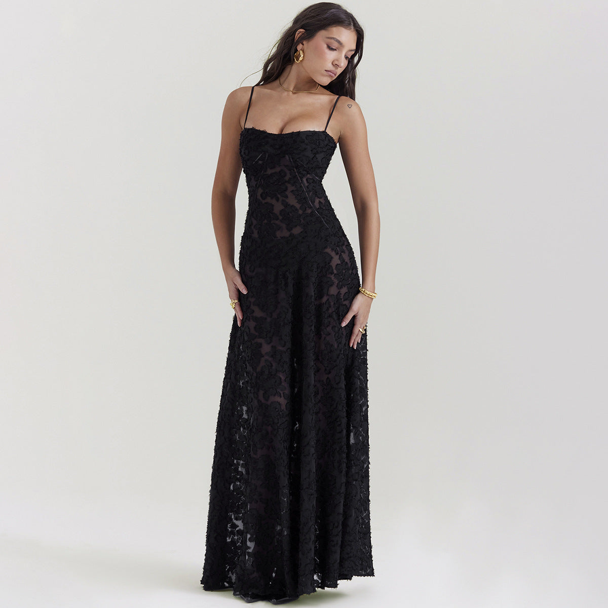 Vicky Formal Lace Corset Dress