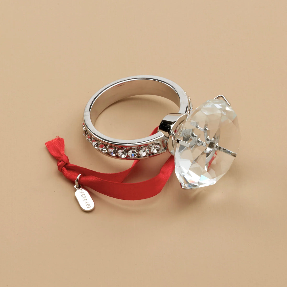 2024 Silverplate Engagement Ring Ornament