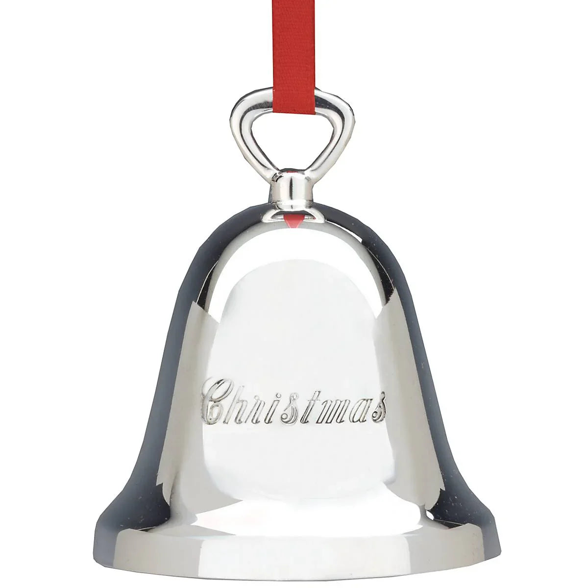 Ringing in the Season Silverplate Bell Ornament