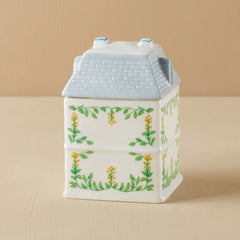 CS Lenox Spice Village Mustard Spice Jar