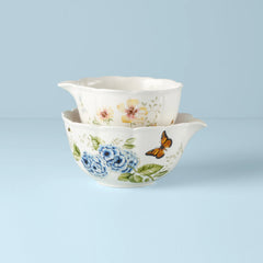 Butterfly Meadow 2-Piece Nesting Bowl Set