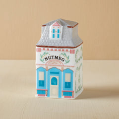CS Lenox Spice Village Nutmeg Spice Jar