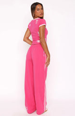 All Star Season Track Pants Pink