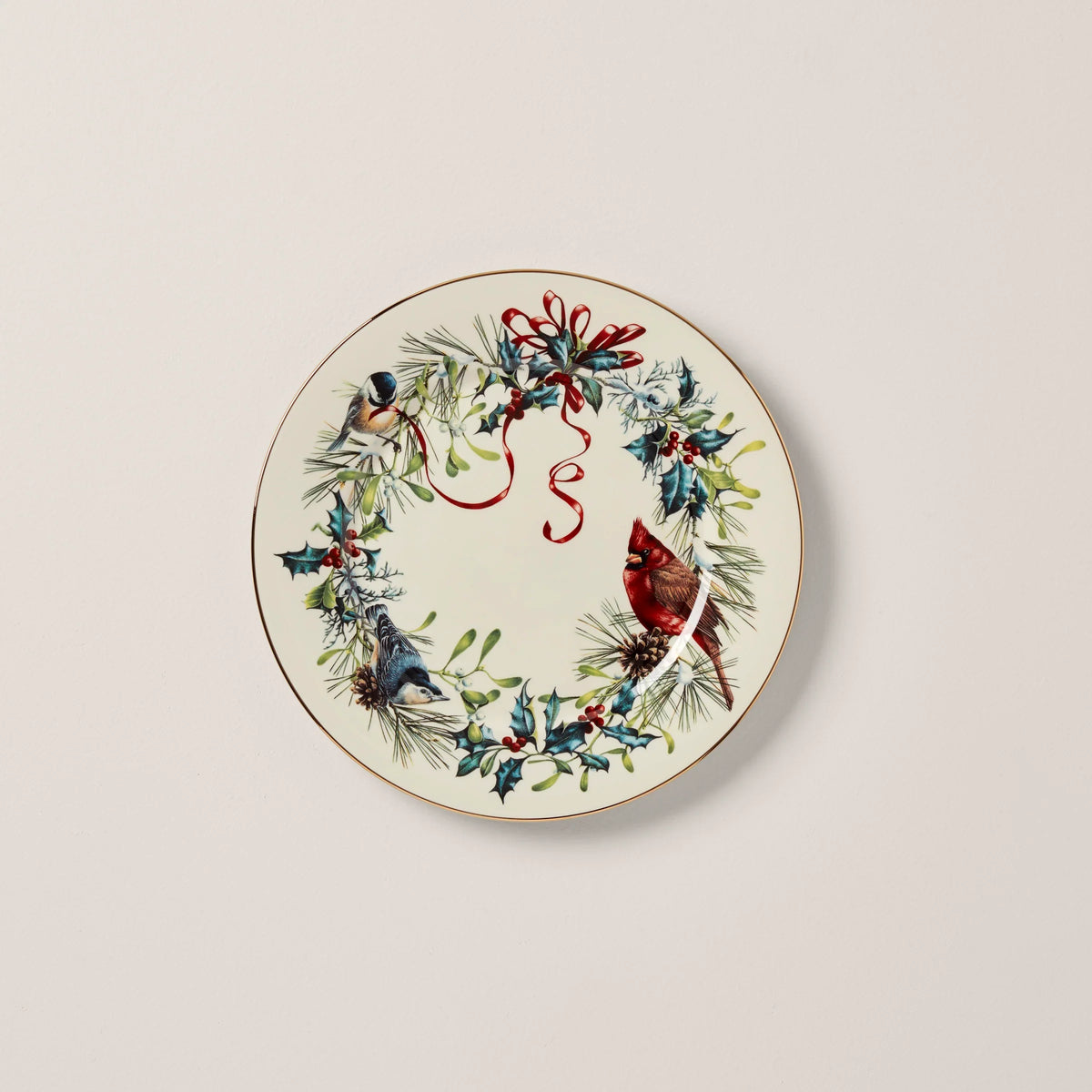 Winter Greetings Dinner Plate
