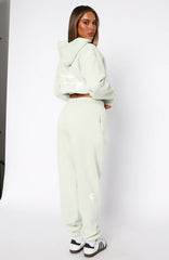 11th Street Keeping It Real Sweatpants Iced Matcha