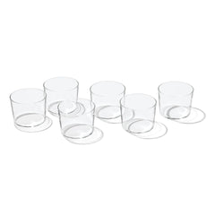 Stackables Clear Short Glasses, Set of 6