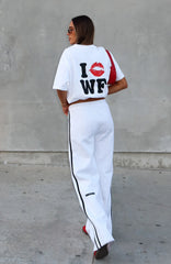 11th Street Out & About Wide Leg Sweatpants Glaze