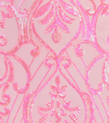 Tabitha Sleeveless Sequin Formal Column Dress