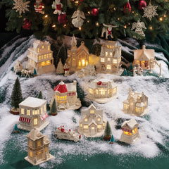 Mistletoe Park Coffee Shop Figurine