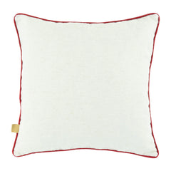 Winter Greetings Wreath 18x18 Throw Pillow