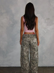 Kiss Me Crop Top Light Pink