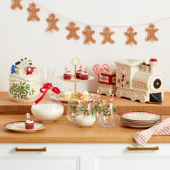 Holiday Train 5-Piece Serving Set
