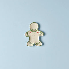 Holiday Gingerbread Man Accent Plate