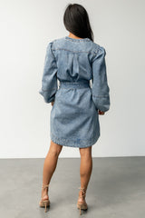 Tora Denim Dress | Light Wash