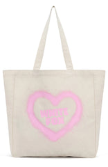 11th Street City Girl At Heart Tote Bag Cake Batter