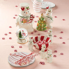 Garnet Bay Dessert Plates, Set of 4
