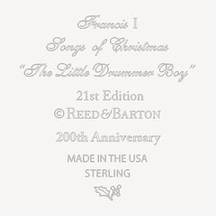 Songs Of Christmas Ornament, 21st Edition