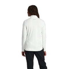 Womens Savona Half Zip - White