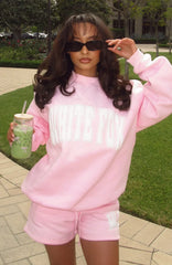 Decade Classics Varsity Oversized Sweater Posy