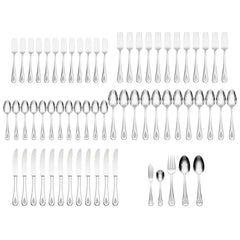 Noella 65-Piece Flatware Set
