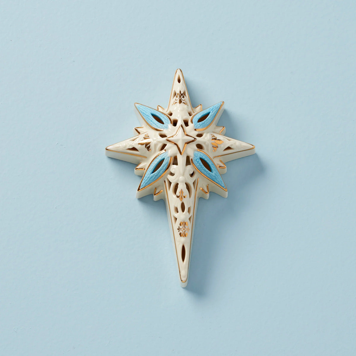 First Blessing Nativity Lighted Star Figurine