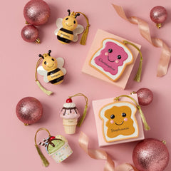 Personalized Forever Friends PB & J Ornament Set