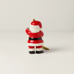 African American Santa & Stocking Ornament