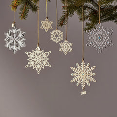 2024 Optic Snowflake Ornament