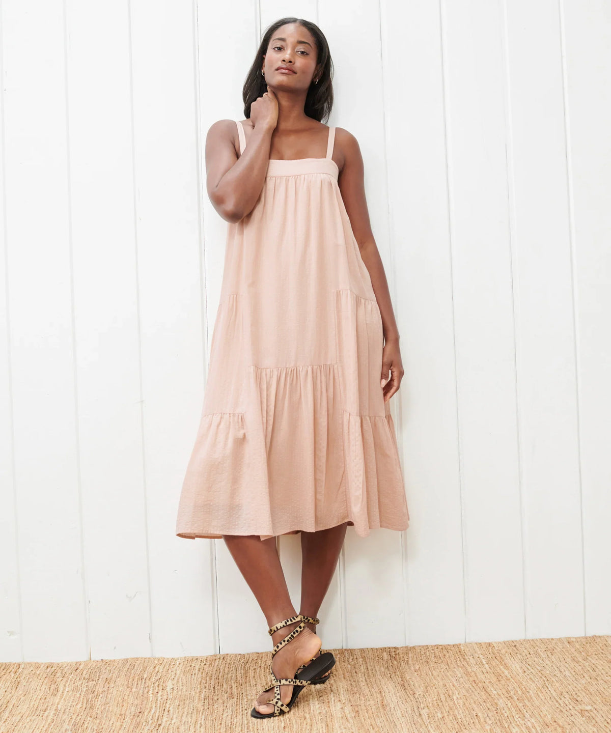 Seersucker Summer Dress