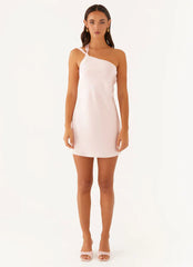 Lights Out Mini Dress - Pink